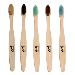 5 Pieces Reusable Bamboo Toothbrush Set