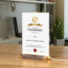 Certificate Document Frame