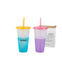 24 OZ Color Changing Cups with Lids