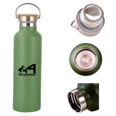 17 oz Stainless Steel Canteen Thermos Portable Sports Bottle