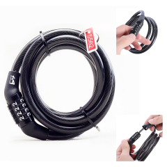 Bike Bicycle Combination Cable Lock