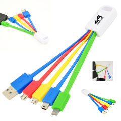 4 In 1 Snap Data Charging Cable
