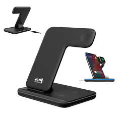 3-In-1 Wireless Fast Charging Phone Stand