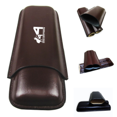 2-Finger Leather Cigar Case