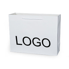 Large Size White Paper Bag With Handle