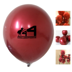 10Inch Double Layer Cherry Balloon Without Rod