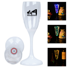 Champagne luminous cup with black background（10.1oz）