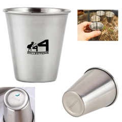 2 oz Stainless Steel Wine Cup Traveling Drinking Medium Shot Mug