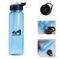 24oz Sports Water Bottle W/ Straws