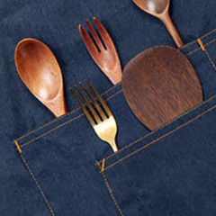 Multi pocket Denim Apron