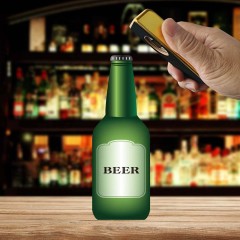 Golden brick bottle opener