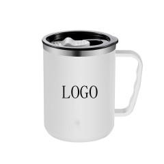 304 stainless steel double-layer mug(16.9oz)