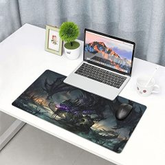 11.81 x 31.50 x 0.08 Inch Anti-Slip Rubber Gaming Mouse Mat