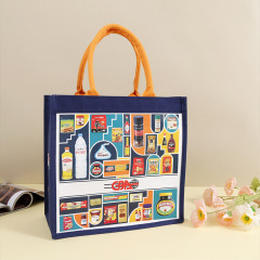13.78x15.75x3.94 Inch Canvas Shopping bag