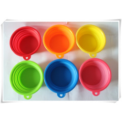 15.21 oz Silicone Collapsible Pet Bowls