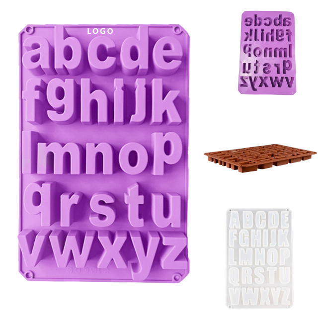 Alphabet Letter Ice Cube Mold Tray