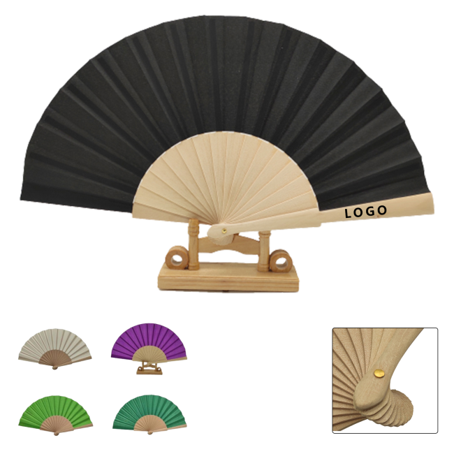 Wood Folding Fan