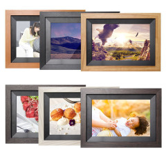 10.1“ 16GB WiFi Six-Color Wooden Frame Digital Photo Frame