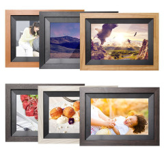 10.1“ 32GB WiFi Six-Color Wooden Frame Digital Photo Frame