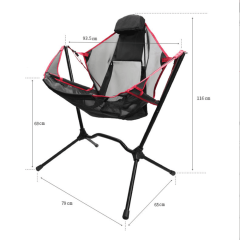aotu® Large 0utdoor Rocking Chair