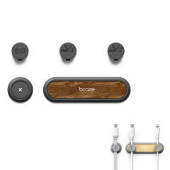 bcase® Wood Grain Magnetic Absorption Nanovine Clamp