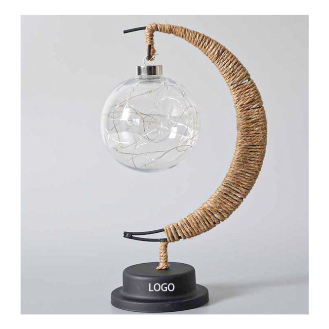 Wrought Iron Decorative Lamp（Round ball battery）