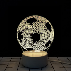 3D Night Light(football)
