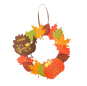 Thanksgiving Paper Wreath