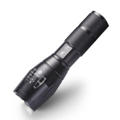 Outdoor Rechargeable Waterproof Strong Light Telescopic Focusing Flashlight