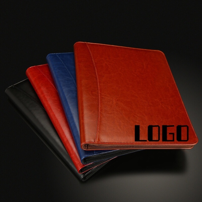 Multifunctional leather folder