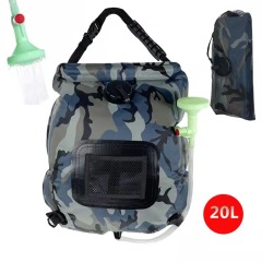 Outdoor Camouflage Solar Shower Bag (20L)