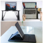 Foldable computer stand table