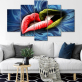 Art 5 Panel Canvas Wall China Supplies Modern Art 5 Panel For Living Room Canvas Wall Art Painting