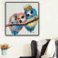 Handmade high quality custom hand made abstract animal canvas oil painting