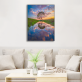 China hot sale autumn scenic tree picture wall painting, digital printing canvas art work decoration painting