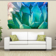 Watercolor Plant Leaves Poster Print Landscape Wall Art Canvas Painting Picture for Living Room Home Decor Cactus Decoration