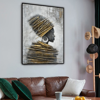 Hot sale kids and adult handmade oil painting, home decor oil painting, abstract heavy oil grey portrait oil painting