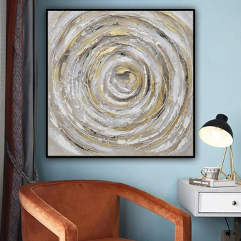 Living room paint art canvas abstract heavy oil grey hand painted canvas abstract oil paintings