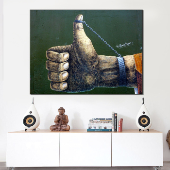 New Arrival Single Panel Thumb Wall Art Painting Modern HD Print Canvas Oil Painting For Home Decor