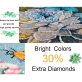 Kundenspezifischer runder Großhandelskristall Homefun DIY schöne Blumen 5D Diamantmalerei nach Zahlen für Erwachsene Tierfarbe nach Zahlen