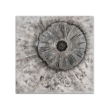 Hot Selling Round Pattern Wall Decor Abstract Artwork Canvas Oil Painting For Living Room
