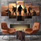 Top fashion art of war theme 3d painting digital printing canvas printing custom painting
