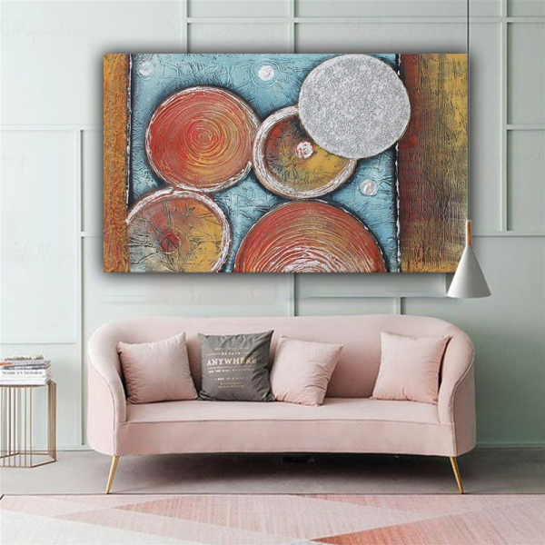 Modern Abstract 100% Handmade Oil Painting Home Decor Wall Pictures Large Canvas Art Paint For Living Room Unframed