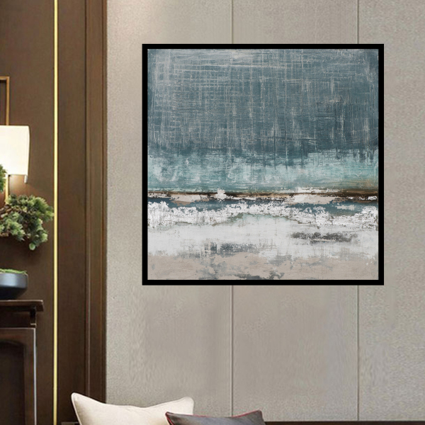 Unframed Design Handmade Abstract 100% Handpainted Oil Painting on Canvas Wall Art Picture for Living Room Bedroom Home Decor