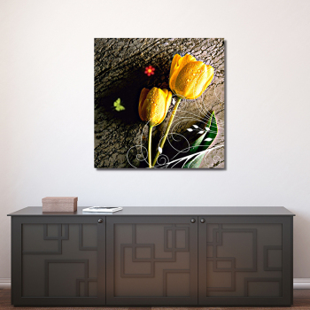 Printing Painting Canvas Flower 230g canvas Wall Art Printing Wall Art Modern Customized Painting Picture HD Canvas Flower Wall