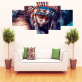 Unique design featured indigenous beauty women interior decoration modern canvas printing