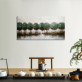 Home Decor Hand Made oil painting Natural scenery, woods green