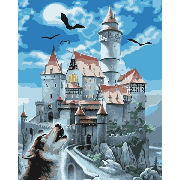 Landscape DIY Painting By Numbers Oil Painting On Canvas Paint By Number Drop Shipping Wall Art Pictures Home Decor Gift