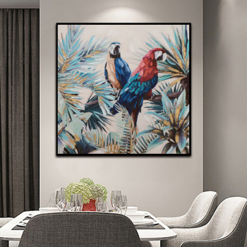 Handmade modern hand painted canvas Animal Abstract Wall Art Oil Paintings On Canvas wall art oil paintings