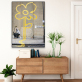 Customized design OEM minimalist style wall decoration printed canvas oil painting